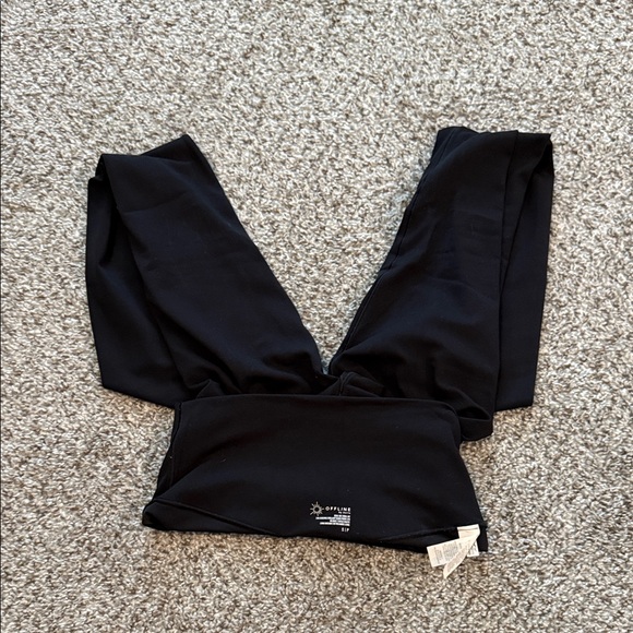 Aerie Black Leggings - Picture 5 of 5